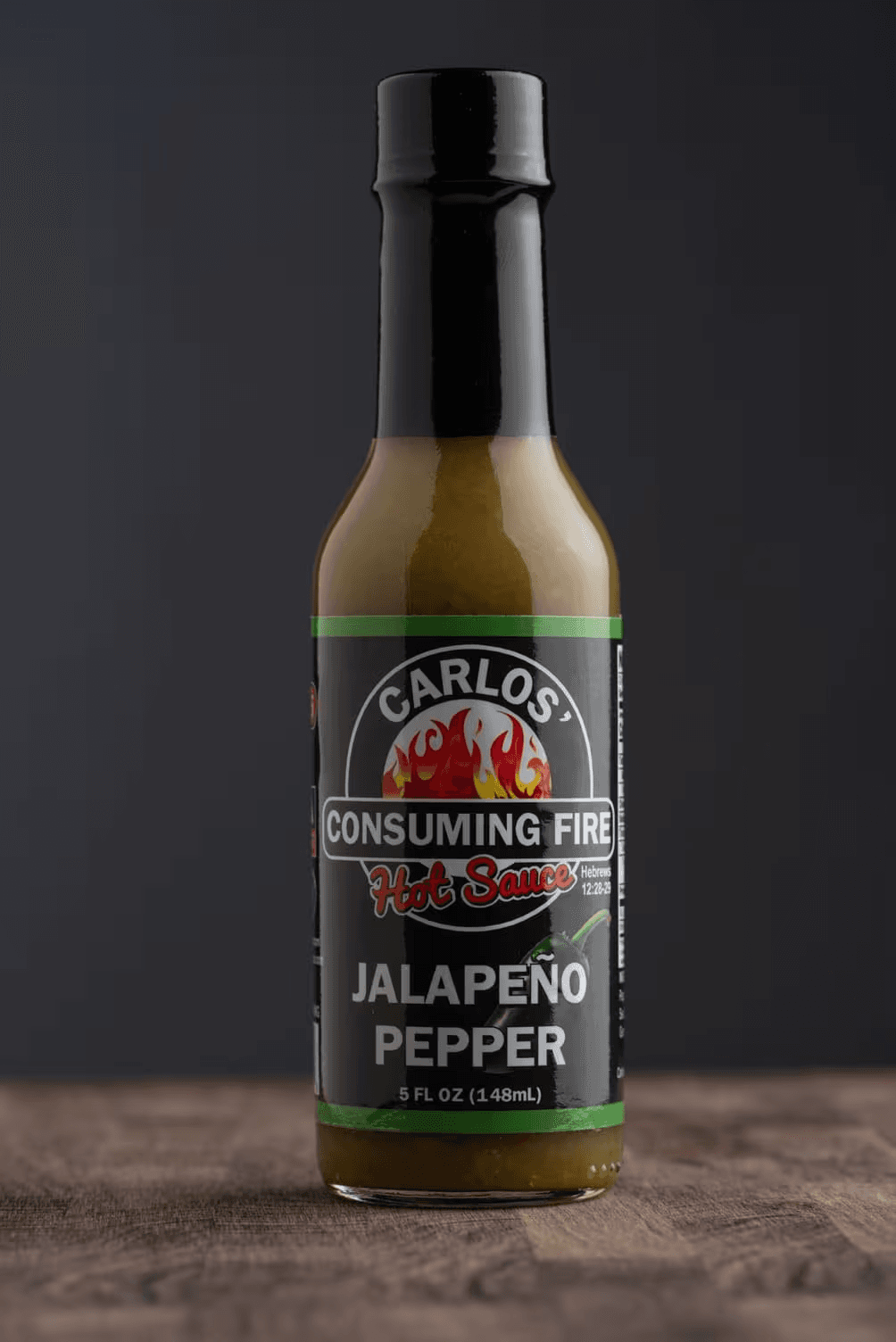 Jalapeño Hot Sauce bottle
